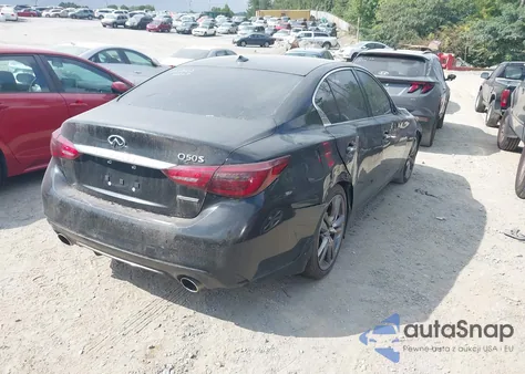 2019 Infiniti Q50 3.0T Signature Edition z USA, uszkodzony, nr VIN JN1EV7AP3KM541585